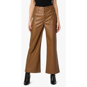 Joe’s Jeans Wide Leg Faux Leather Pants SZ 33